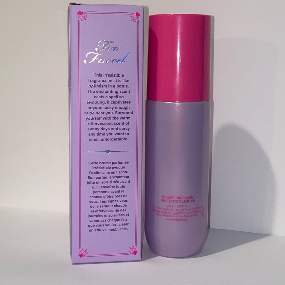 Too Faced Fairy Bomb Limited Edition Fragrance Mist 100 ml 3.38 oz Lavender Pink - Picture 2 of 3
